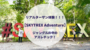 【SKYTREX Adventure】ジャングルの中のアスレチックでリアルターザン体験！